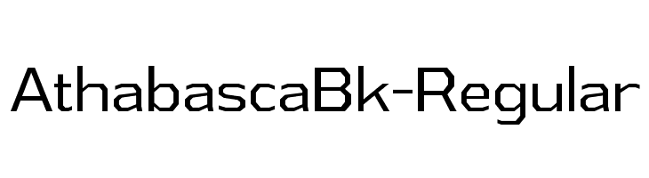 AthabascaBk-Regular  免费字体下载