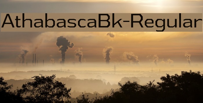 AthabascaBk-Regular Font examples