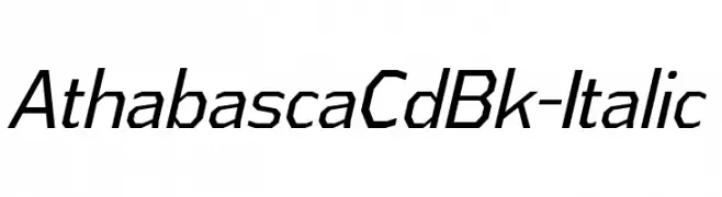 AthabascaCdBk-Italic  baixar fontes gratis