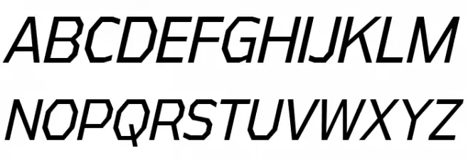 AthabascaCdBk-Italic फ़ॉन्ट अपरकेस