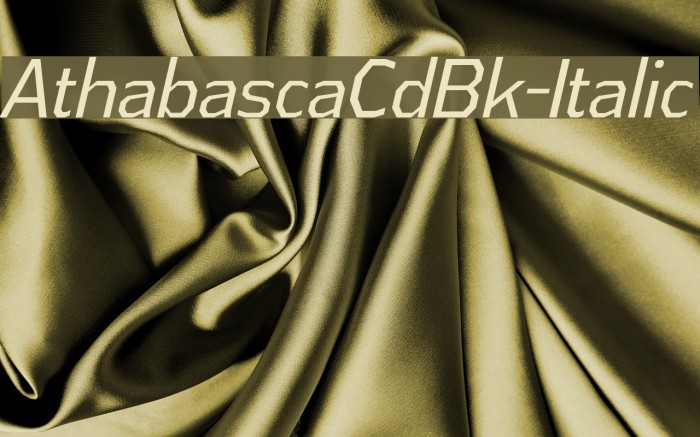 AthabascaCdBk-Italic Example 3