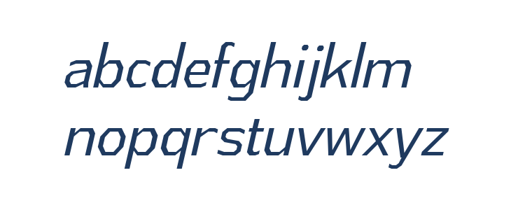 AthabascaCdBk-Italic Lowercase