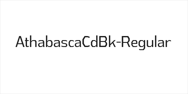 AthabascaCdBk-Regular Logo