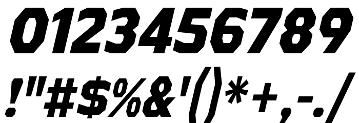 AthabascaCdEb-Italic Font OTHER CHARS