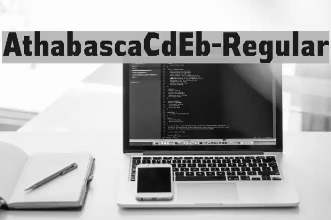 AthabascaCdEb-Regular Font examples