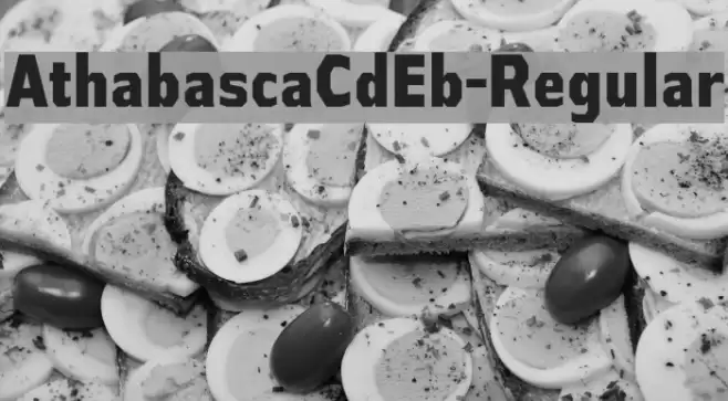 AthabascaCdEb-Regular Font examples