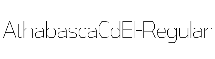 AthabascaCdEl-Regular 