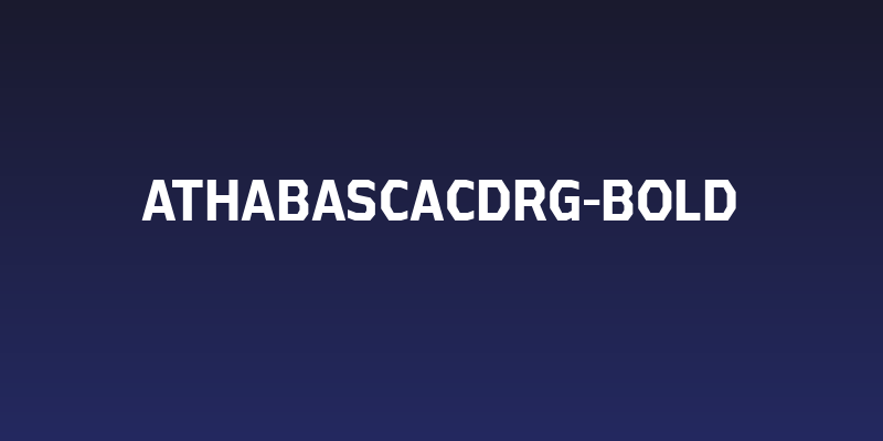 AthabascaCdRg-Bold Social Header