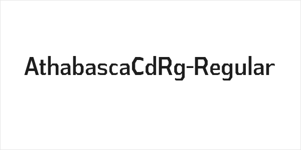 AthabascaCdRg-Regular Logo