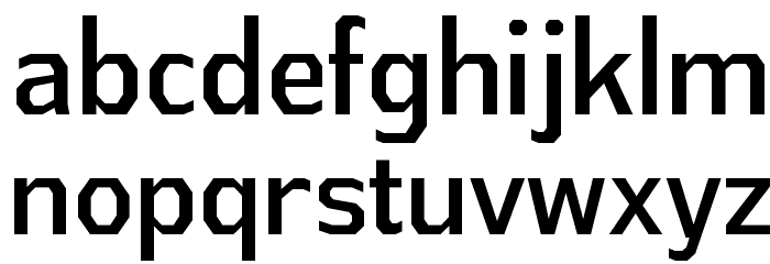 AthabascaCdRg-Regular Font LOWERCASE
