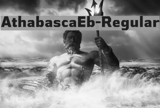 AthabascaEb-Regular Example 1