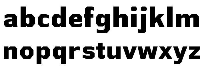 AthabascaEb-Regular Font LOWERCASE