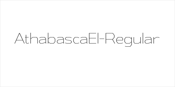 AthabascaEl-Regular Logo