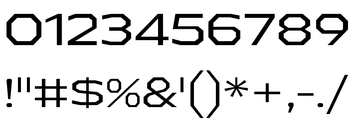 AthabascaExBk-Regular Font Alte caractere