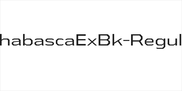 AthabascaExBk-Regular Logo