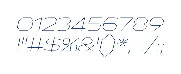 AthabascaExEl-Italic Other Characters