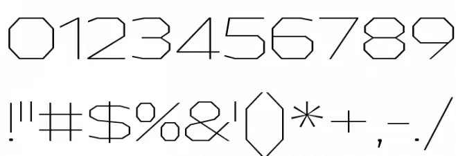 AthabascaExEl-Regular Font OTHER CHARS