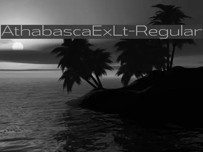 AthabascaExLt-Regular Example 3