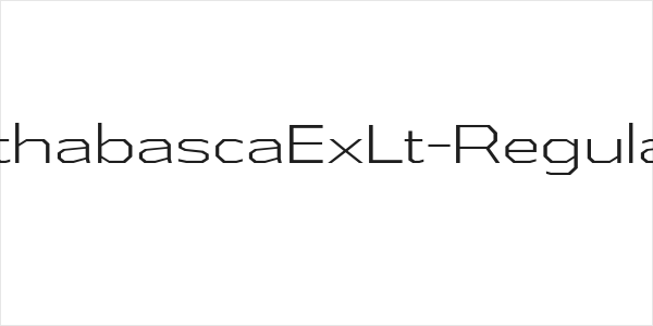 AthabascaExLt-Regular Logo