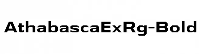 AthabascaExRg-Bold  baixar fontes gratis