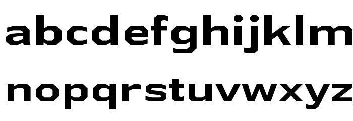 AthabascaExRg-Bold Font Litere mici