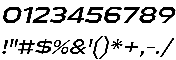 AthabascaExRg-Italic Font OTHER CHARS