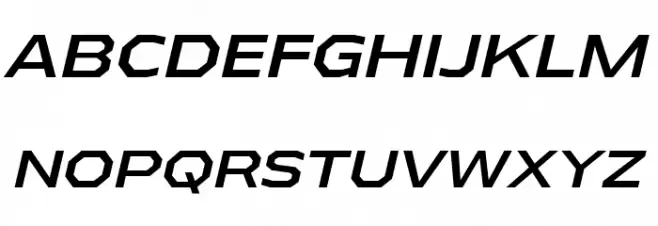 AthabascaExRg-Italic फ़ॉन्ट अपरकेस