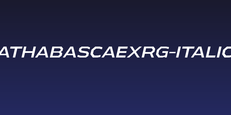 AthabascaExRg-Italic Social Header