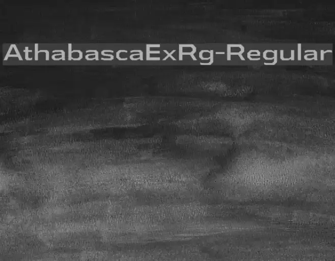 AthabascaExRg-Regular Example 2
