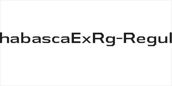 AthabascaExRg-Regular Logo