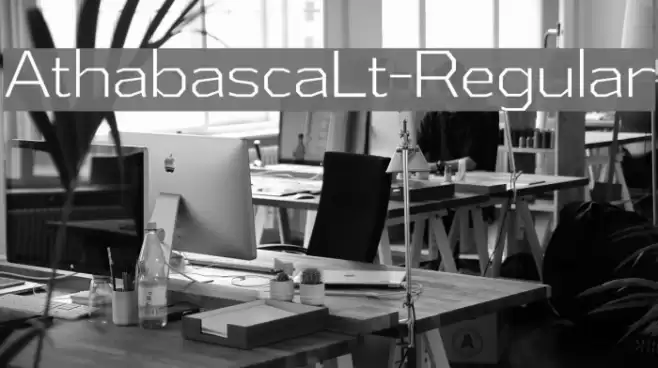 AthabascaLt-Regular Font examples