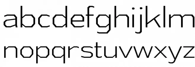 AthabascaLt-Regular Schriftart Kleinbuchstaben