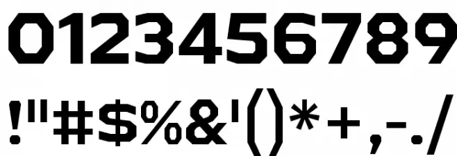 AthabascaRg-Bold Font OTHER CHARS