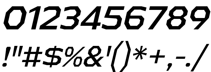 AthabascaRg-Italic Font OTHER CHARS