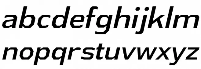 AthabascaRg-Italic फ़ॉन्ट लोअरकेस