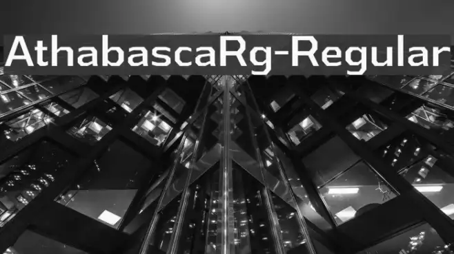 AthabascaRg-Regular Example 2