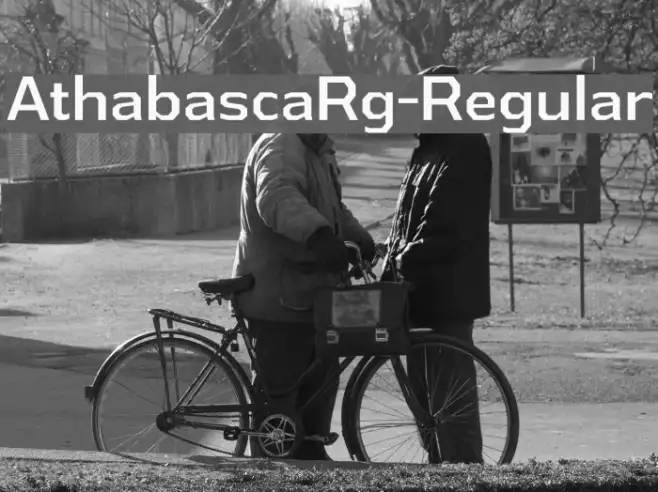 AthabascaRg-Regular Example 3