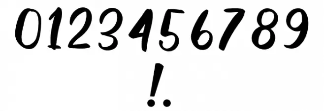 Athain Regular Font OTHER CHARS