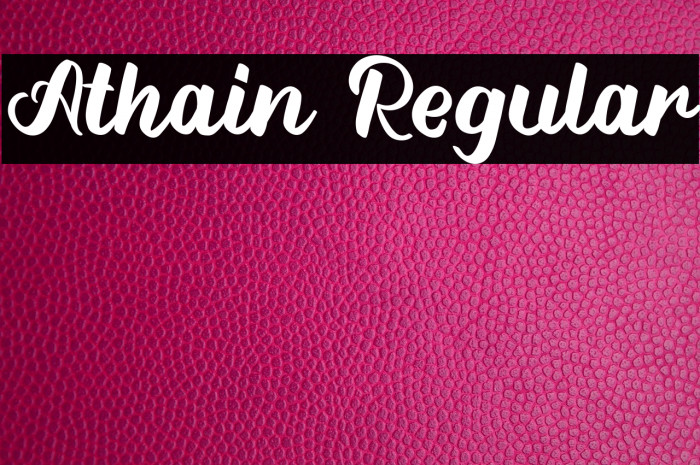 Athain Regular Example 2