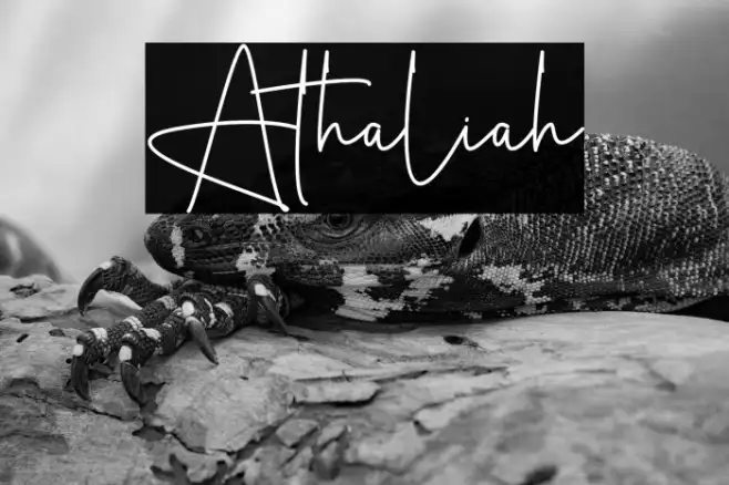 Athaliah Example 2