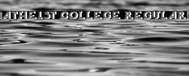 Atheist College Regular Example 1