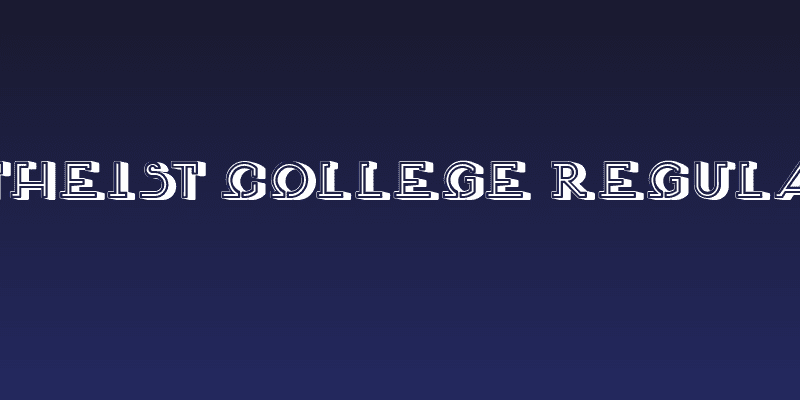 Atheist College Regular Social Header