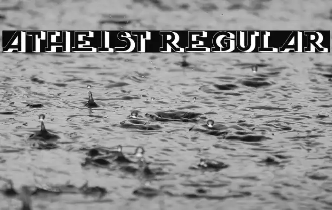 Atheist Regular Example 2