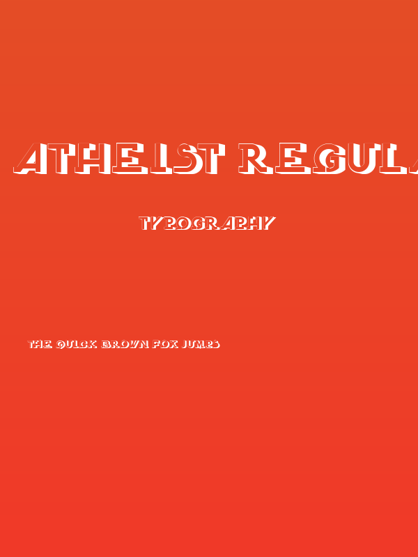 Atheist Regular Poster