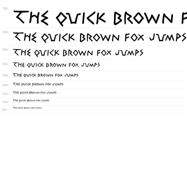 Athena Handwritten Waterfall