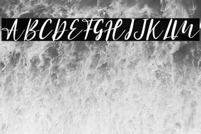 Athena - Personal Use Font examples