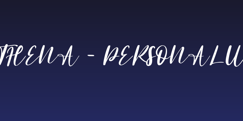 Athena - Personal Use Social Header