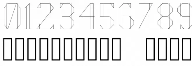 Athena Regular Font OTHER CHARS