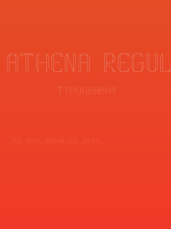 Athena Regular Poster