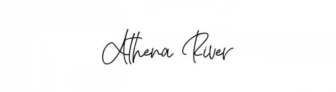 Athena River  フリーフォントのダウンロード